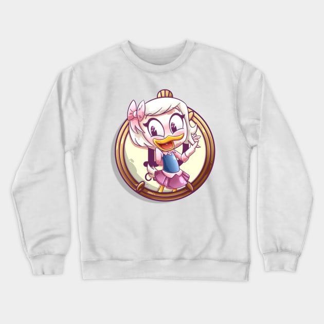 Webby Vanderquack Crewneck Sweatshirt by The Gumball Machine